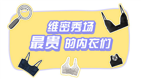 维密秀场最贵的5款内衣都有哪些?价格堪比王健林口中的小目标!